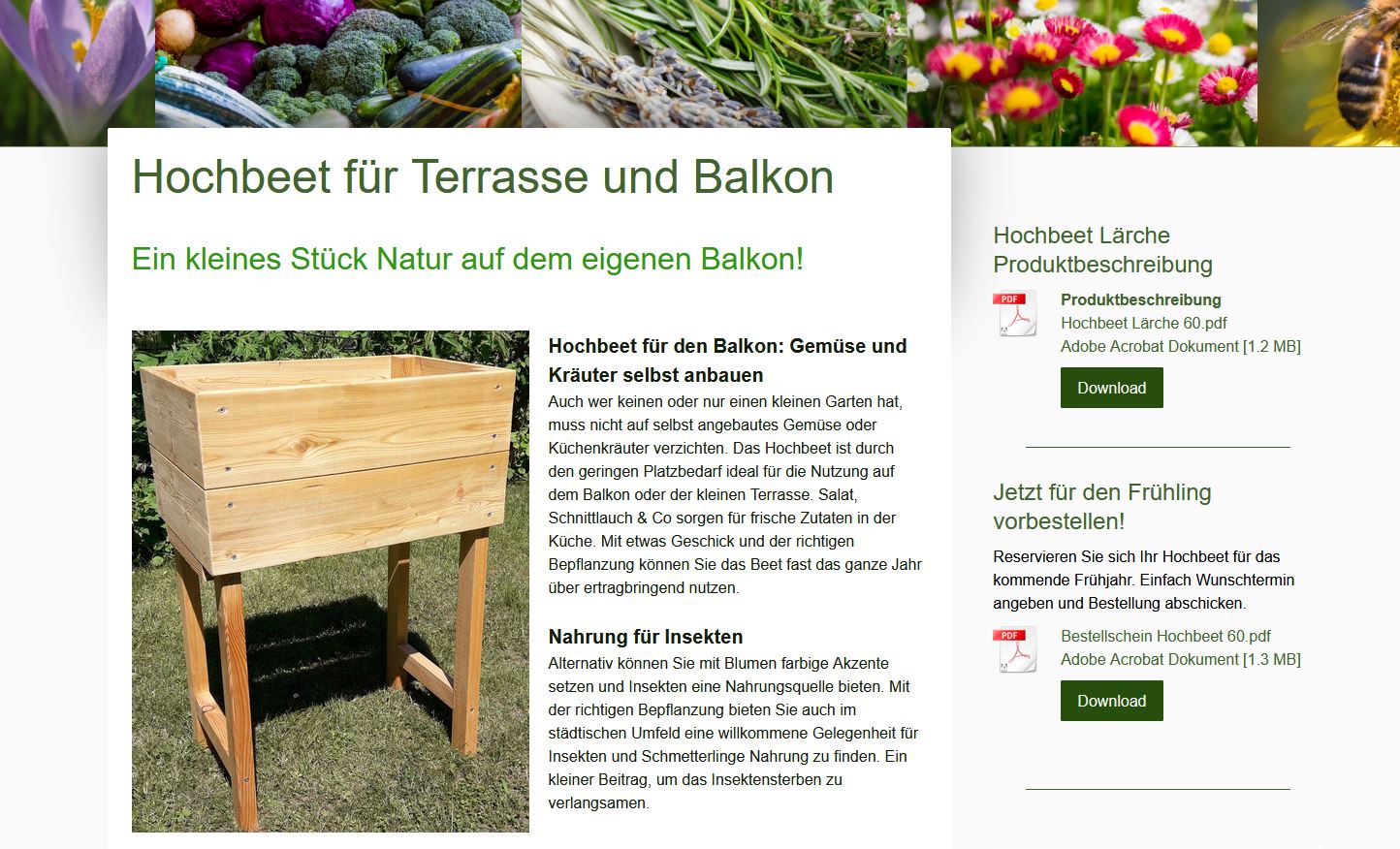 Hochbeete als gute Hilfen gegen Nacktschnecken